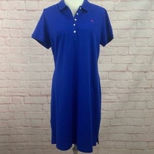 Tommy Bahama blue polo dress size L